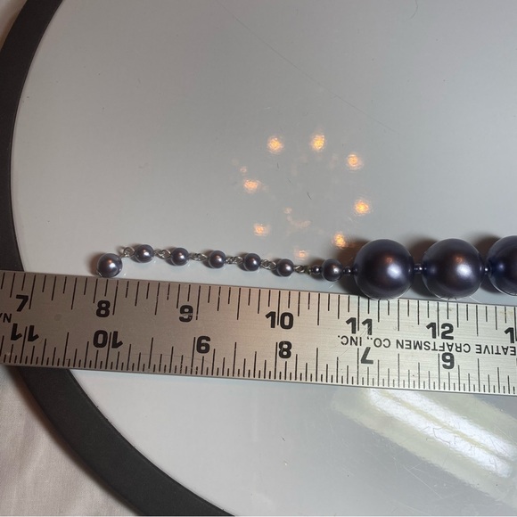 Vintage Japan Faux Pearl Necklace. - Picture 6 of 7